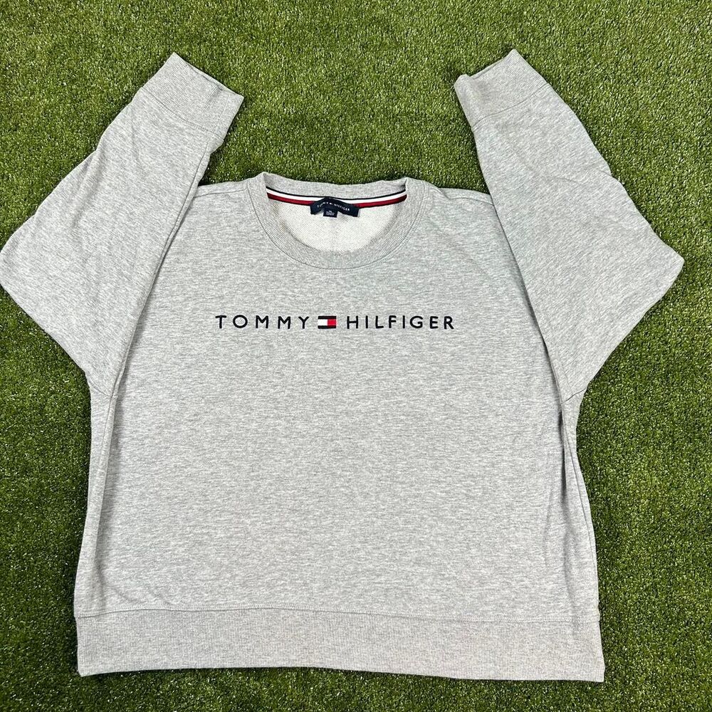 Tommy-hilfiger Men's Grey Sweatshirt